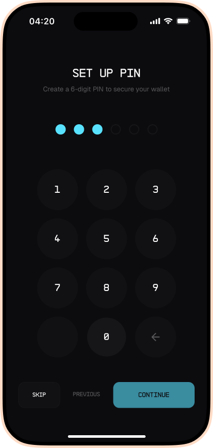 Spectre Set Pin Screen